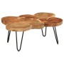 Mesa de centro 6 troncos madera maciza acacia 36 cm de vidaXL, Mesas de centro - Ref: Foro24-353300, Precio: 161,99 €, Descue...