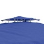 Gazebo with double blue fabric roof 3x3x2.68 m by vidaXL, Tents and gazebos - Ref: Foro24-362627, Price: 102,33 €, Discount: %