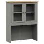 VIGO dressing table top cabinet gray pine wood 78x30x100 cm by vidaXL, Sideboards - Ref: Foro24-353207, Price: 132,64 €, Disc...