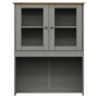 VIGO dressing table top cabinet gray pine wood 78x30x100 cm by vidaXL, Sideboards - Ref: Foro24-353207, Price: 132,64 €, Disc...