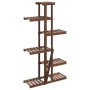 Solid fir wood flower stand 75x25x140.5 cm by vidaXL, Pot stands - Ref: Foro24-362865, Price: 52,70 €, Discount: %