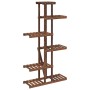 Solid fir wood flower stand 75x25x140.5 cm by vidaXL, Pot stands - Ref: Foro24-362865, Price: 52,70 €, Discount: %