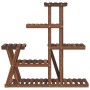 Solid fir wood flower stand 95x25x96 cm by vidaXL, Pot stands - Ref: Foro24-362879, Price: 61,99 €, Discount: %