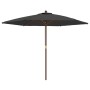 Garden umbrella with anthracite gray wooden pole 299x240 cm by vidaXL, Umbrellas - Ref: Foro24-363169, Price: 68,33 €, Discou...