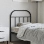 Black metal headboard 75 cm by vidaXL, Headboards and footboards - Ref: Foro24-353661, Price: 23,90 €, Discount: %