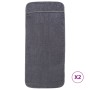 Beach towels 2 units anthracite gray fabric 400 g/m² 60x135 cm by vidaXL, Beach towels - Ref: Foro24-362673, Price: 25,30 €, ...