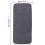 Beach towels 2 units anthracite gray fabric 400 g/m² 60x135 cm by vidaXL, Beach towels - Ref: Foro24-362673, Price: 25,30 €, ...