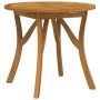 Solid acacia wood garden table Ø85 cm by vidaXL, Garden tables - Ref: Foro24-363302, Price: 129,99 €, Discount: %