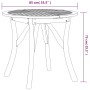 Solid acacia wood garden table Ø85 cm by vidaXL, Garden tables - Ref: Foro24-363302, Price: 129,99 €, Discount: %