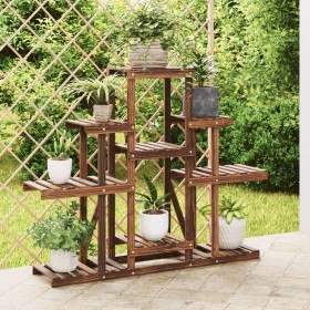 Solid fir wood flower stand 110x25x96 cm by vidaXL, Pot stands - Ref: Foro24-362849, Price: 57,99 €, Discount: %