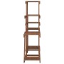 Soporte para flores madera maciza abeto 110x25x96 cm de vidaXL, Soportes para macetas - Ref: Foro24-362849, Precio: 57,17 €, ...