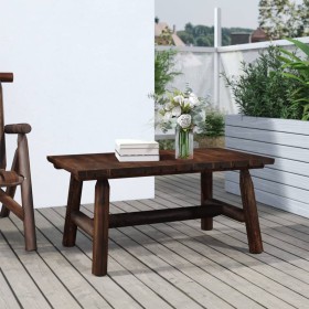 Solid fir wood coffee table 90x50x41 cm by vidaXL, Modular outdoor sofas - Ref: Foro24-363354, Price: 80,24 €, Discount: %