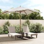 Sand-colored wooden pole garden umbrella 300x300x273 cm by vidaXL, Umbrellas - Ref: Foro24-363191, Price: 79,42 €, Discount: %