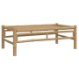 Mesa de centro de jardín bambú 100x55x33 cm de vidaXL, Sofás modulares de exterior - Ref: Foro24-363456, Precio: 91,32 €, Des...