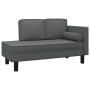 Diwansofa mit Kissen und Kissen aus dunkelgrauem Stoff von vidaXL, Tagesbetten - Ref: Foro24-355019, Preis: 193,77 €, Rabatt: %