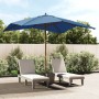 Sombrilla de jardín poste de madera azul azure 300x300x273 cm de vidaXL, Sombrillas - Ref: Foro24-363198, Precio: 83,97 €, De...