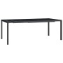 Anthracite grey steel garden table 200x100x72 cm by vidaXL, Garden tables - Ref: Foro24-362747, Price: 213,54 €, Discount: %