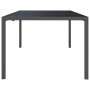 Mesa de jardín de acero gris antracita 200x100x72 cm de vidaXL, Mesas de jardín - Ref: Foro24-362747, Precio: 213,04 €, Descu...