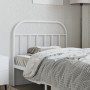 White metal headboard 100 cm by vidaXL, Headboards and footboards - Ref: Foro24-353713, Price: 25,99 €, Discount: %