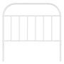 White metal headboard 100 cm by vidaXL, Headboards and footboards - Ref: Foro24-353713, Price: 25,99 €, Discount: %