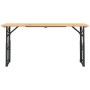 Mesa plegable de bar madera maciza abeto 170x50x75/105 cm de vidaXL, Mesas de jardín - Ref: Foro24-363114, Precio: 135,46 €, ...