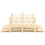 Puente de jardín con barandillas madera de abeto 150x67x56cm de vidaXL, Puentes de jardín - Ref: Foro24-363359, Precio: 153,0...