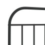 Black metal headboard 90 cm by vidaXL, Headboards and footboards - Ref: Foro24-353663, Price: 29,54 €, Discount: %