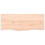 Solid untreated oak wood wall shelf 100x40x2 cm by vidaXL, Shelves and shelves - Ref: Foro24-363563, Price: 56,97 €, Discount: %