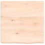 Estante de pared madera maciza roble sin tratar 40x40x(2-6) cm de vidaXL, Estantes y estanterías - Ref: Foro24-363511, Precio...