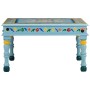 Hand painted solid turquoise mango wood coffee table by vidaXL, Coffee table - Ref: Foro24-353761, Price: 62,57 €, Discount: %