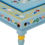 Hand painted solid turquoise mango wood coffee table by vidaXL, Coffee table - Ref: Foro24-353761, Price: 62,57 €, Discount: %