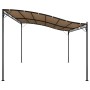 Toldo acero y tela gris taupe 4x3 m 180 g/m² de vidaXL, Carpas y cenadores - Ref: Foro24-362396, Precio: 210,01 €, Descuento: %