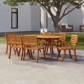 Mesa de jardín madera maciza de acacia 200x90x75 cm de vidaXL, Mesas de jardín - Ref: Foro24-363307, Precio: 219,99 €, Descue...