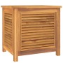 Garden storage box with solid teak bag 60x50x58 cm by vidaXL, Outdoor storage boxes - Ref: Foro24-363269, Price: 176,99 €, Di...