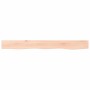 Untreated solid oak wood wall shelf 100x10x4 cm by vidaXL, Shelves and shelves - Ref: Foro24-363555, Price: 30,40 €, Discount: %