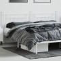 Cabecero de metal blanco 193 cm de vidaXL, Cabeceros y pies de cama - Ref: Foro24-353623, Precio: 45,02 €, Descuento: %