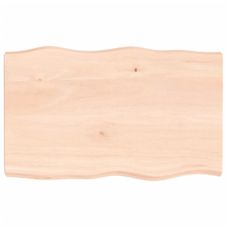 Solid wood table top natural edge 80x50x(2-6) cm by vidaXL, Table tops - Ref: Foro24-363877, Price: 70,99 €, Discount: %