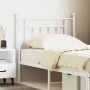 Cabecero de metal blanco 80 cm de vidaXL, Cabeceros y pies de cama - Ref: Foro24-353613, Precio: 29,63 €, Descuento: %