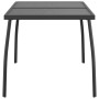 Anthracite gray steel mesh garden table 110x80x72 cm by vidaXL, Garden tables - Ref: Foro24-362733, Price: 99,14 €, Discount: %