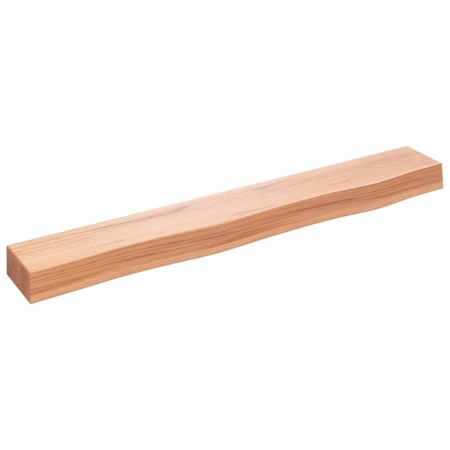 Light brown treated oak wood wall shelf 80x10x6cm by vidaXL, Shelves and shelves - Ref: Foro24-363658, Price: 36,60 €, Discou...