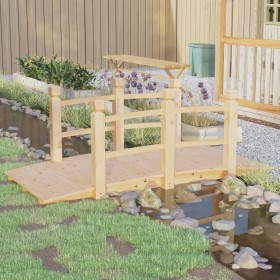 Gartenbrücke mit Tannenholzgeländer 150x67x56cm von vidaXL, Gartenbrücken - Ref: Foro24-363355, Preis: 132,85 €, Rabatt: %