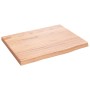 Light brown treated oak wood wall shelf 40x30x2cm by vidaXL, Shelves and shelves - Ref: Foro24-363626, Price: 33,02 €, Discou...