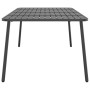 Mesa de jardín acero gris antracita 200x100x71 cm de vidaXL, Mesas de jardín - Ref: Foro24-362741, Precio: 223,69 €, Descuent...