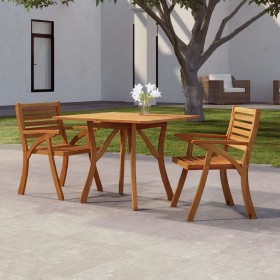 Mesa de jardín madera maciza de acacia 85x85x75 cm de vidaXL, Mesas de jardín - Ref: Foro24-363304, Precio: 151,99 €, Descuen...