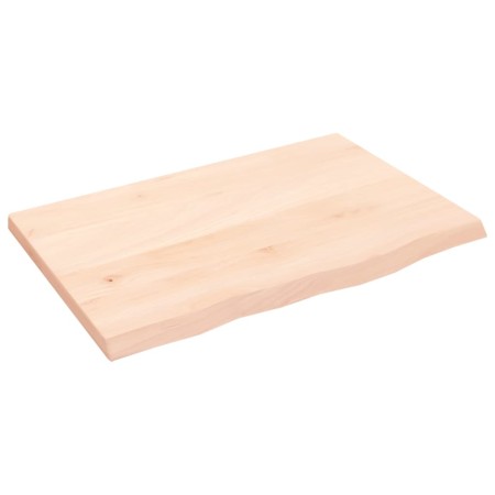 Untreated solid oak wood wall shelf 60x40x2 cm by vidaXL, Shelves and shelves - Ref: Foro24-363527, Price: 43,90 €, Discount: %