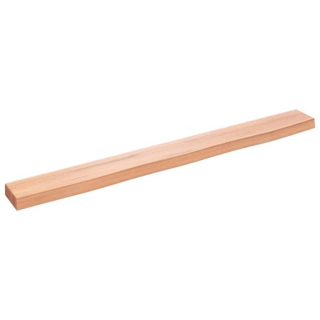 Light brown treated oak wood wall shelf 100x10x4 cm by vidaXL, Shelves and shelves - Ref: Foro24-363675, Price: 31,74 €, Disc...