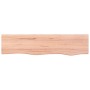 Estante de pared madera de roble tratada marrón claro 80x20x6cm de vidaXL, Estantes y estanterías - Ref: Foro24-363661, Preci...