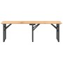 Folding bar table and benches 3 pieces solid fir wood by vidaXL, Garden sets - Ref: Foro24-363113, Price: 190,28 €, Discount: %