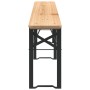 Folding bar table and benches 3 pieces solid fir wood by vidaXL, Garden sets - Ref: Foro24-363113, Price: 190,28 €, Discount: %