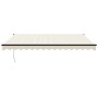 Aluminium-Retraktionsmarkise in Creme-Farbe 4x3 m von vidaXL, Markisen - Ref: Foro24-3154453, Preis: 376,87 €, Rabatt: %